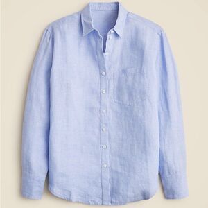 J. Crew Blue Casual Button Down Shirt